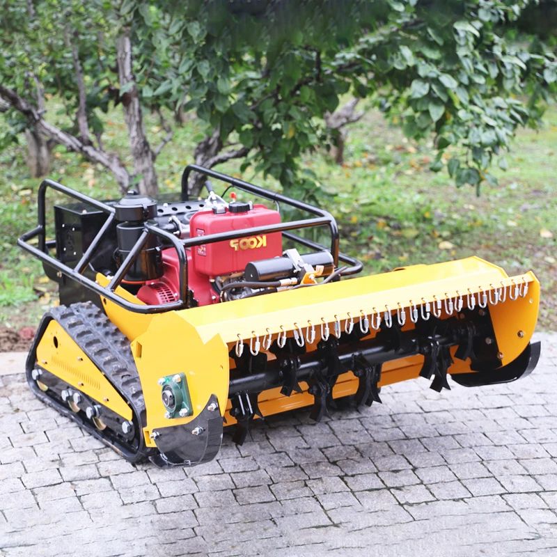 Agriculture Farming Professional - Mesin Pemotong Rumput Crawler Profesional Otomatis