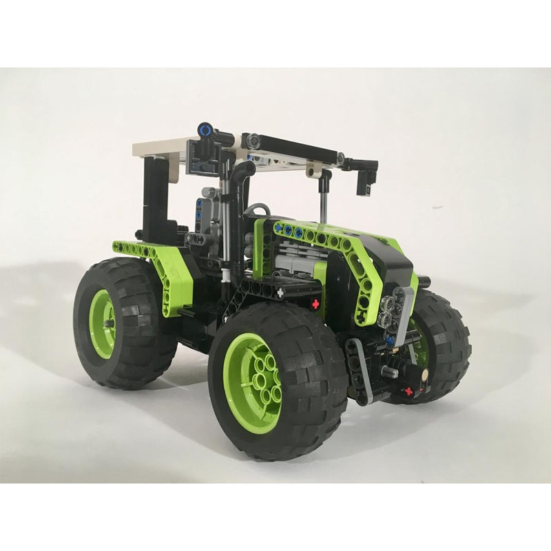 Urban Farming Agriculture - MOC-97333 Model Blok Bangunan Traktor Pertanian