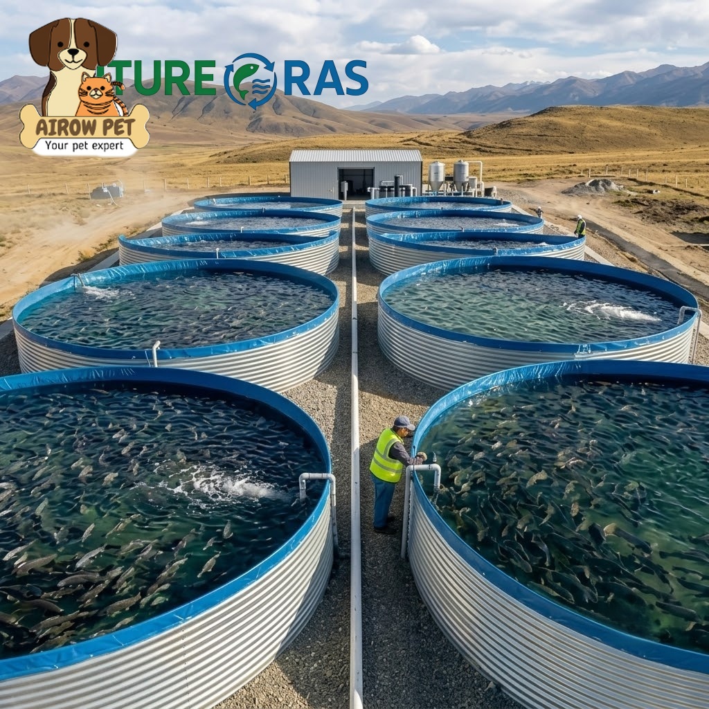 Farm Pond Liner - Kolam pemeliharaan ikan AIROW FUTURERAS, budidaya