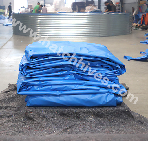 Farm Pond Liner - Rangka Baja Galvanis Berkualitas Tinggi, Lapisan
