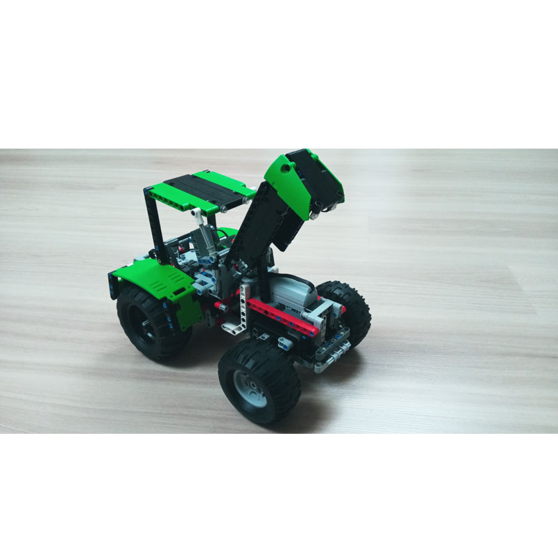 Urban Farming Agriculture - MOC-80667 Model Blok Bangunan Traktor Pertanian