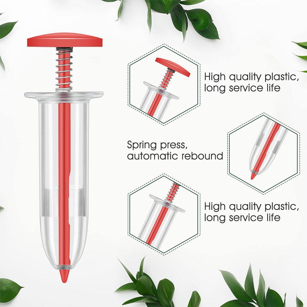 1/3 Buah Dispenser Benih Manua - Manual Seeder Hand ulasan dan harga