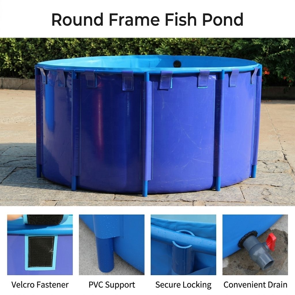 Kolam Budidaya Ikan PVC Tahan  - Farm Pond Liner ulasan dan harga