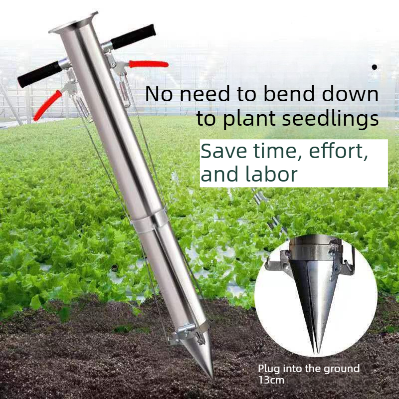 Penanam Bibit Sayuran Manual d - Manual Seeder Hand ulasan dan harga