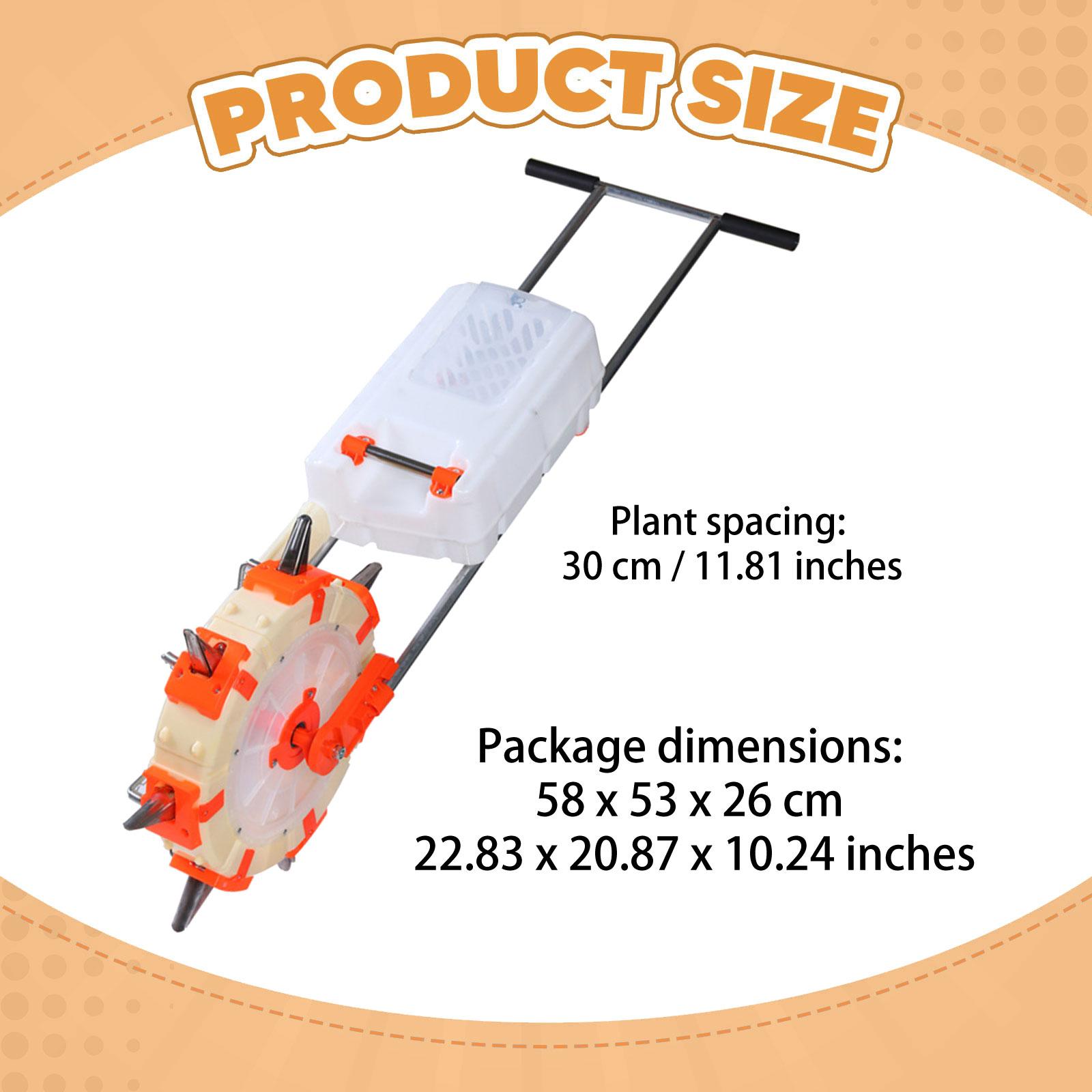 Alat Penanam Pupuk Dorong Manu - Manual Seeder Hand ulasan dan harga