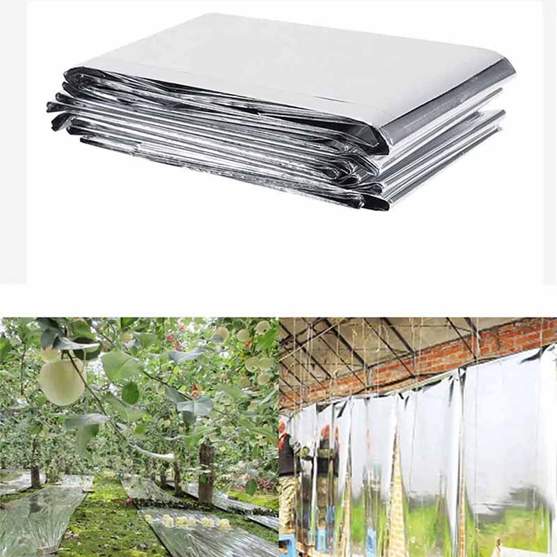 1-10 buah lapisan Mylar perak  - Greenhouse Plastic Film ulasan dan harga