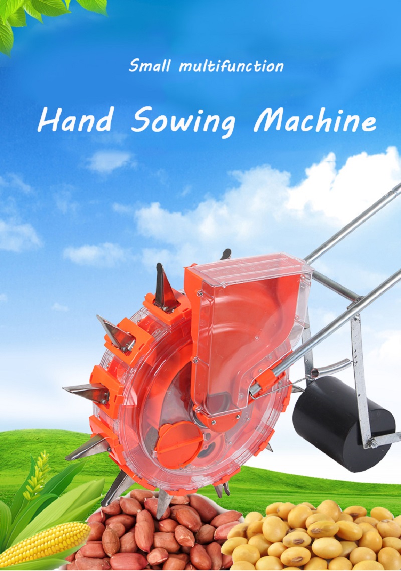 Mendorong Tangan Penanam Biji  - Manual Seeder Hand ulasan dan harga