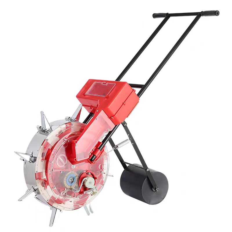 Mendorong Tangan Penanam Biji  - Manual Seeder Hand ulasan dan harga